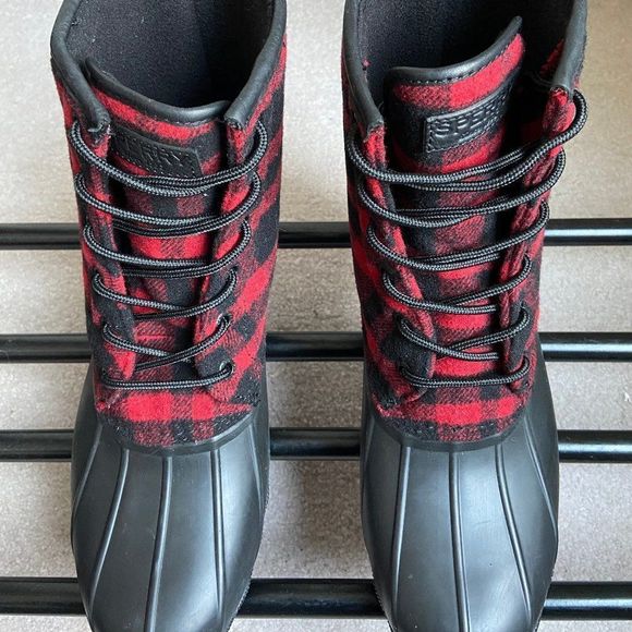 SPERRY Men Saltwater Duck Boots - NEW NIB NWB NWT - Picture 2 of 8